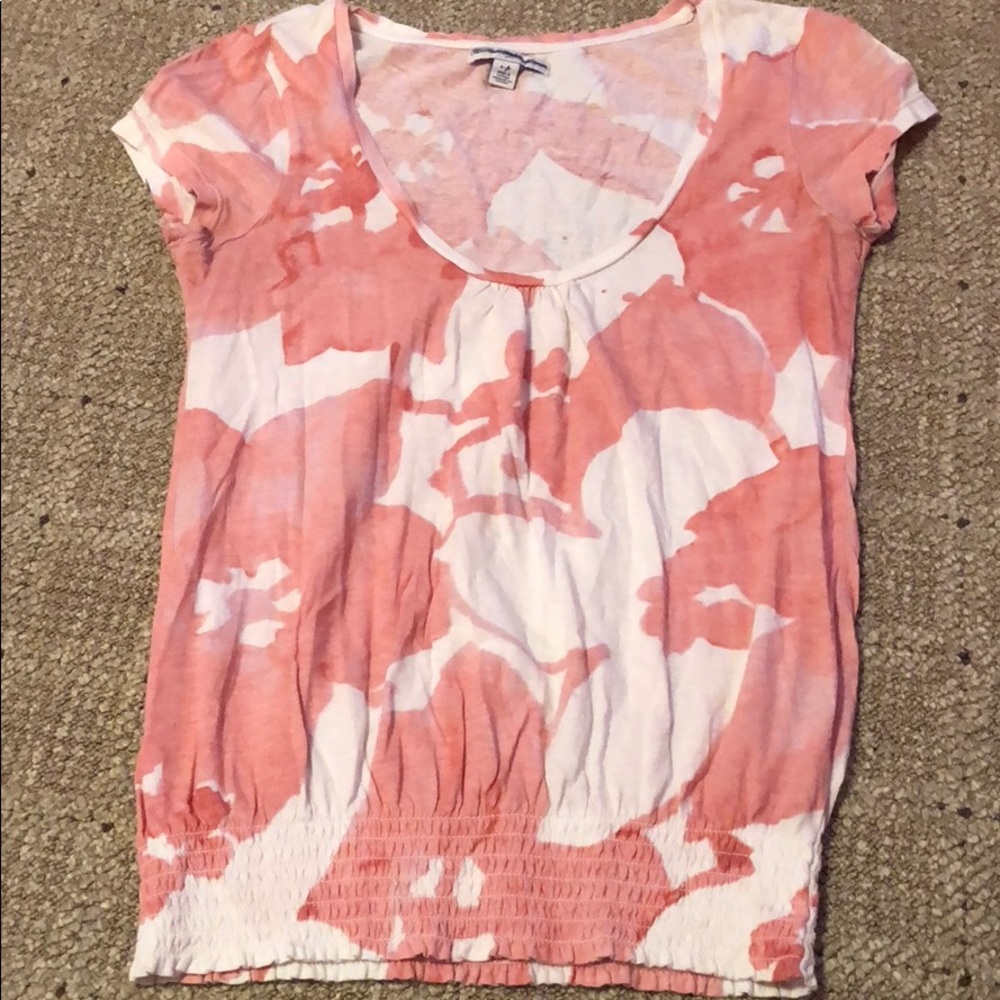 American Eagle Floral T Shirt